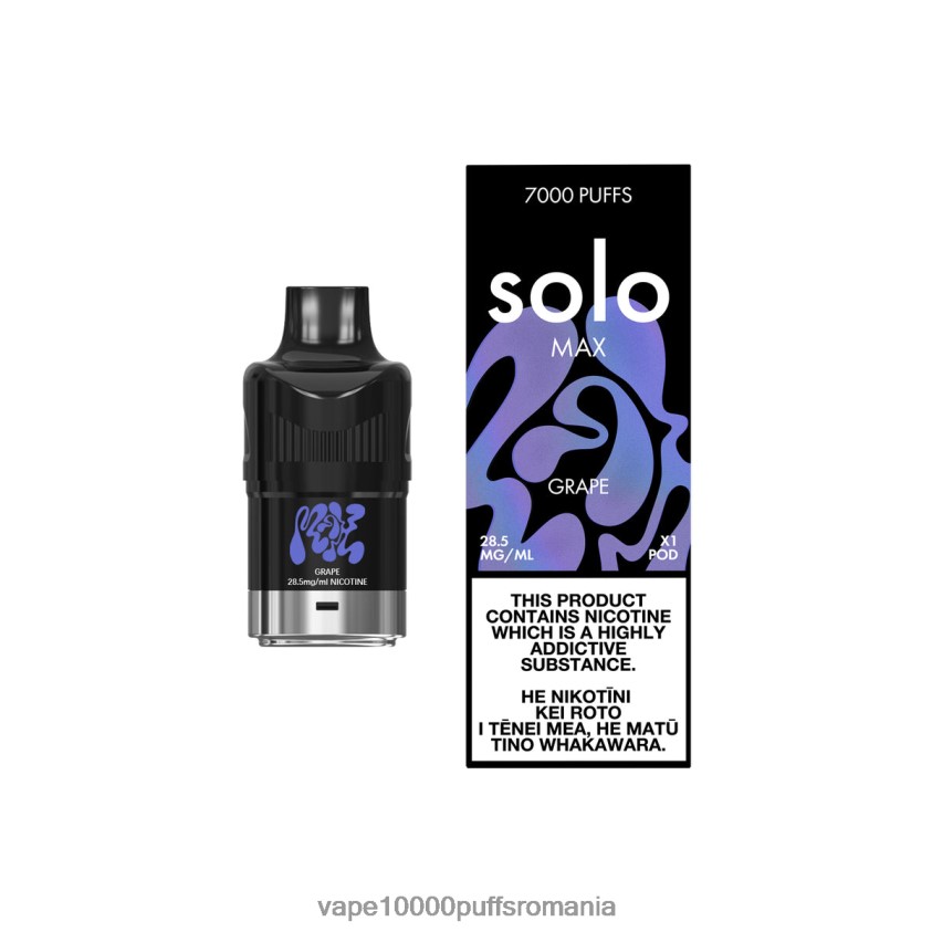 Vape Fara Nicotina - Solo MAX păstaie struguri 2B26XR78