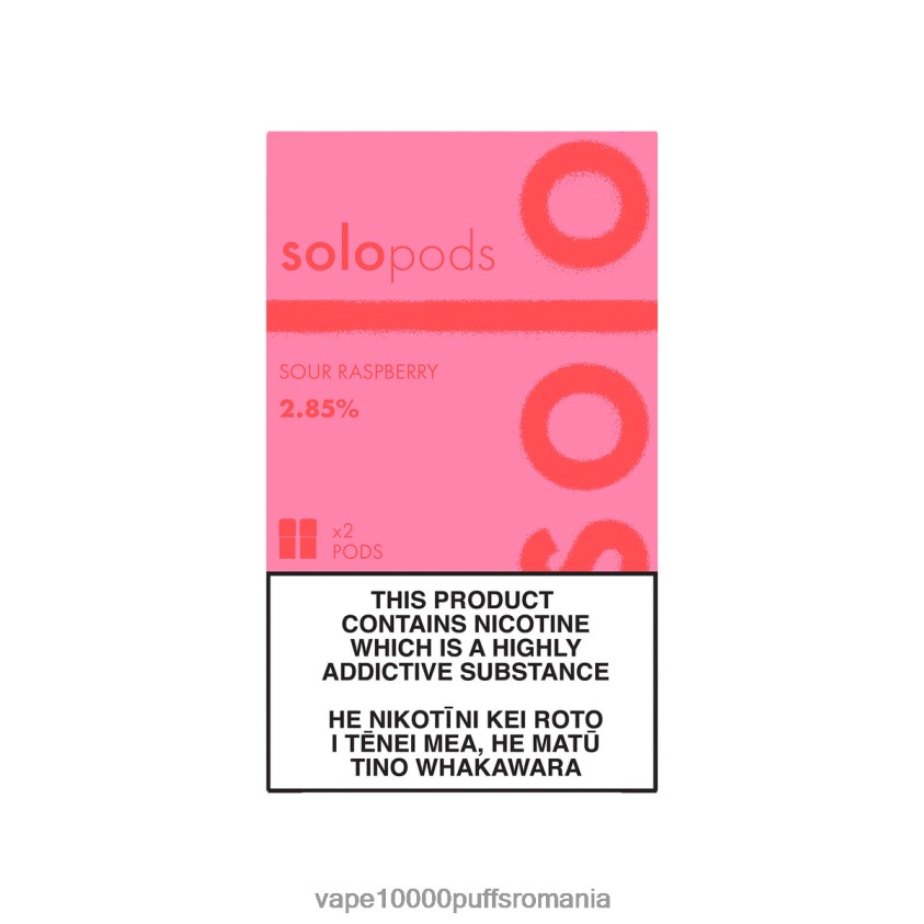 Vape Reincarcabil - Solo Pachet de schimb 2-pachet zmeura acra 2B26XR59