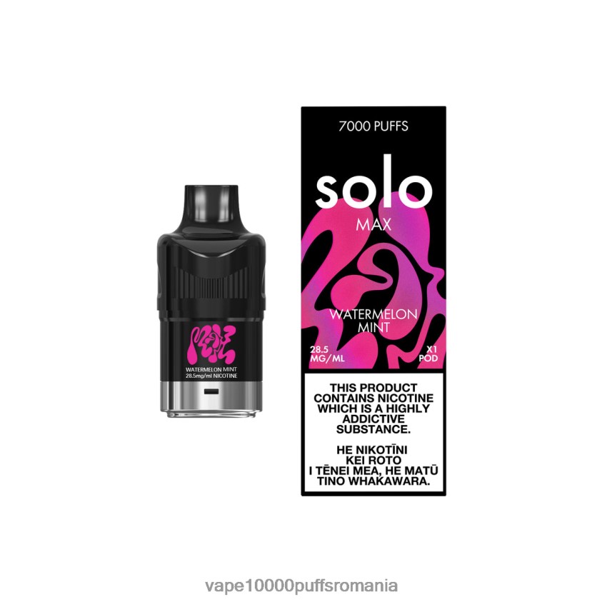 Vape Romania - Solo MAX păstaie pepene verde menta 2B26XR86