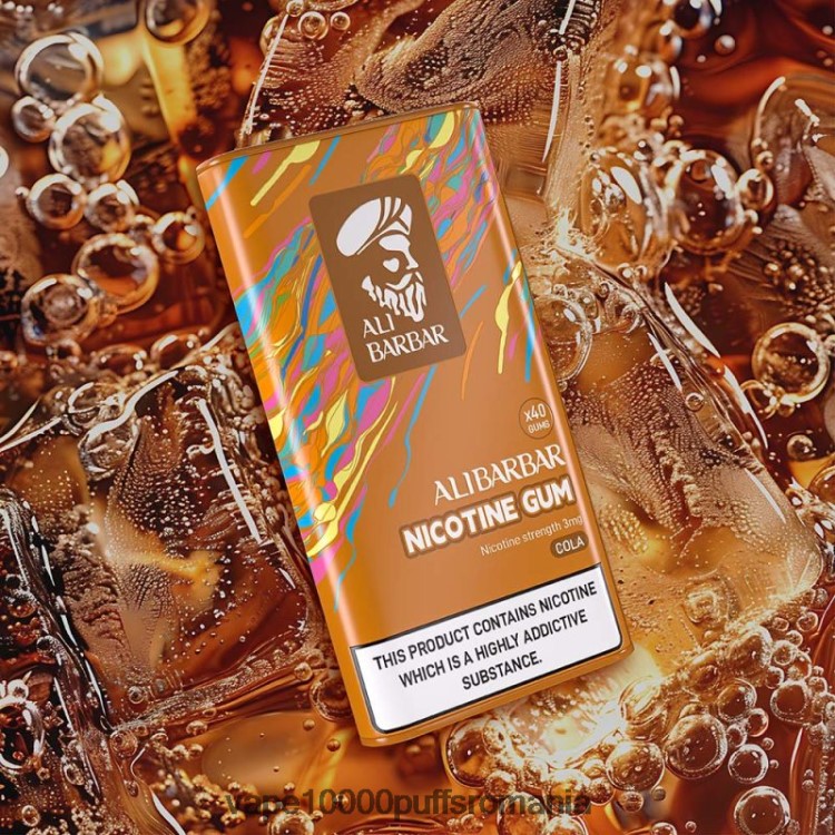 Vape Reincarcabil - Alibarbar gumă de nicotină cola D2V6N699