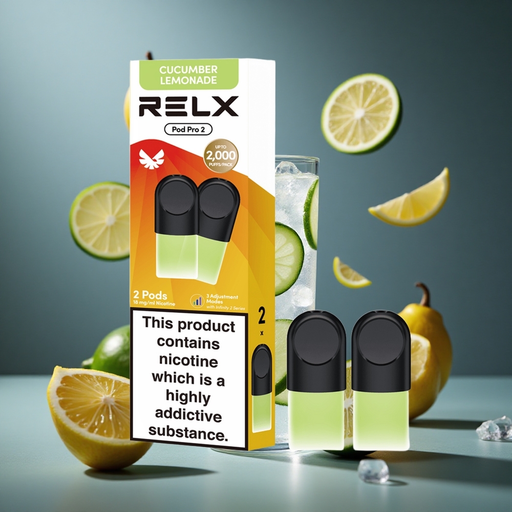 Băutură-Castravete Limonadă RELX Pod Pro 2 600 Pufuri