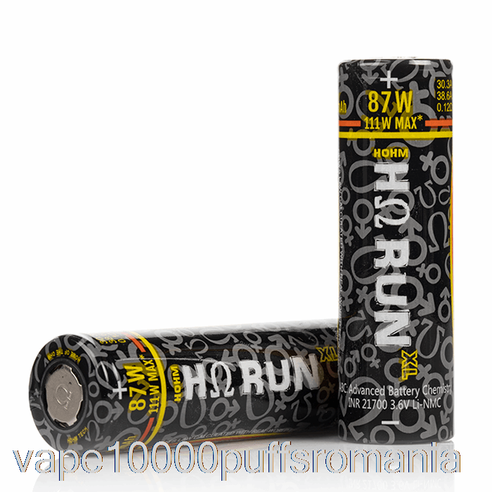 Vape Romania Hohm Tech Run Xl 21700 4007mah 30.3a Baterie O Singură Baterie