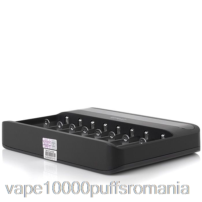 Vape Romania Efest Lush Q8 8 Bay încărcător Inteligent Baterie