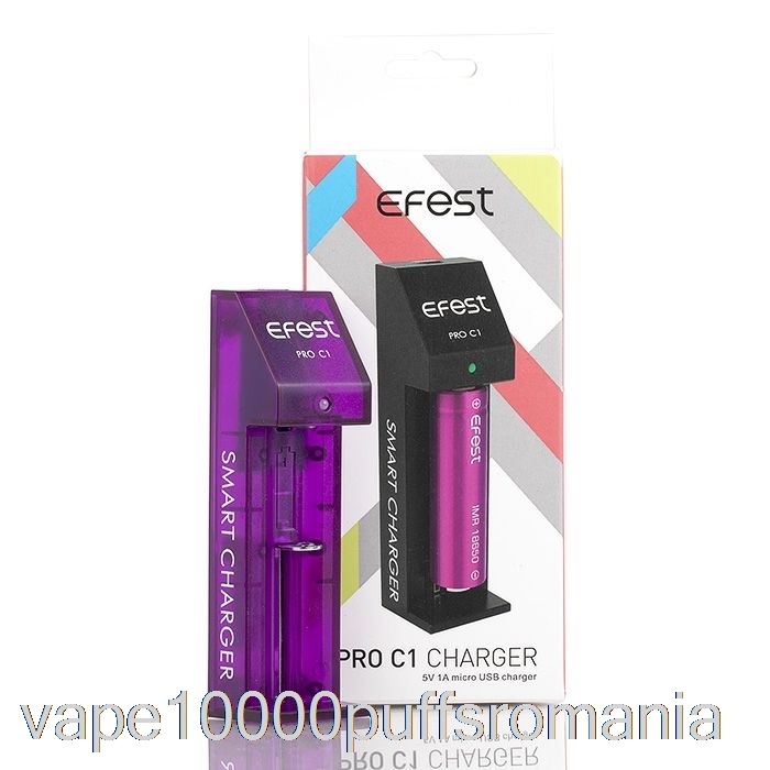 Vape Romania Efest Pro C1 1-bay Incarcator Inteligent Baterie