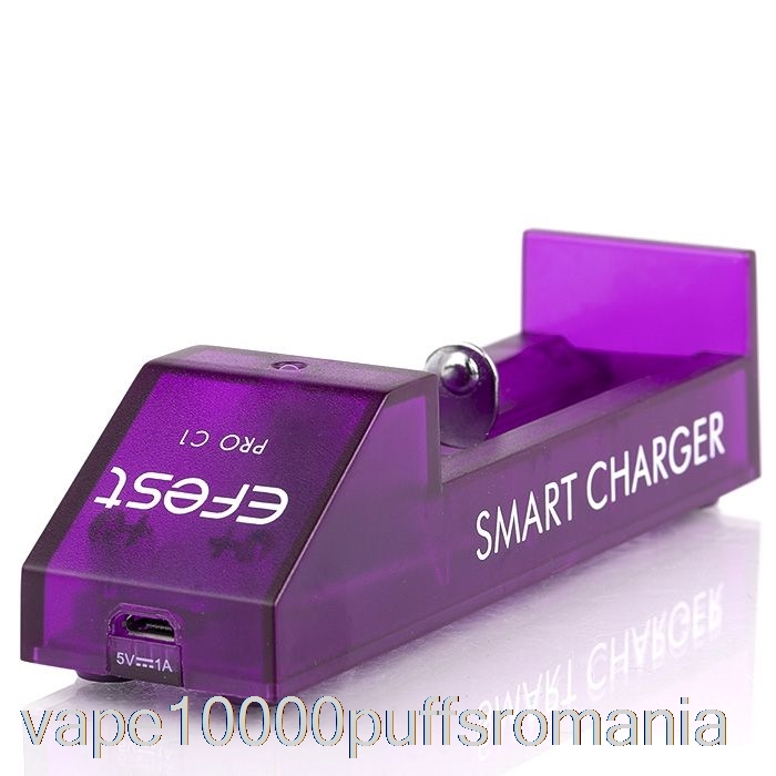 Vape Romania Efest Pro C1 1-bay Incarcator Inteligent Baterie