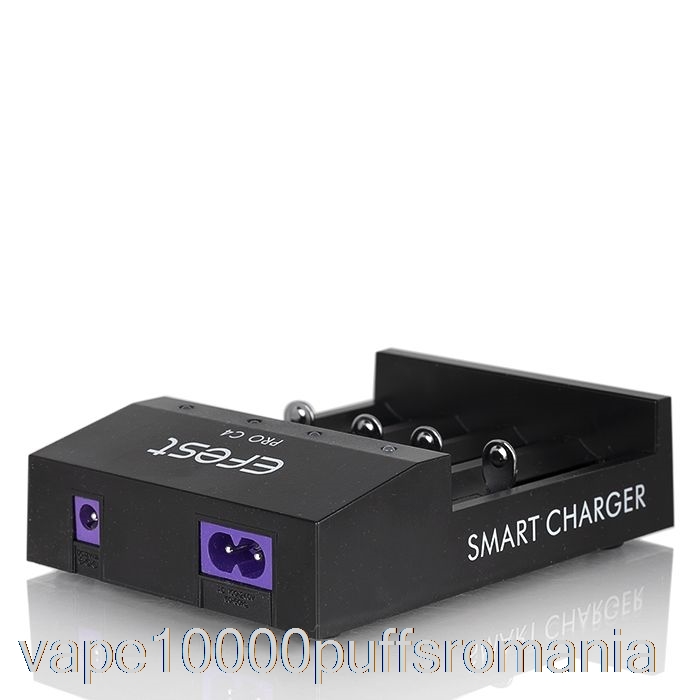 Vape Romania Efest Pro C4 Incarcator Baterie Inteligent Cu 4 Locatii