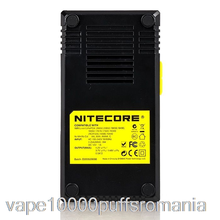 Vape Romania Incarcator Baterie Nitecore D2 (2 Locatii)