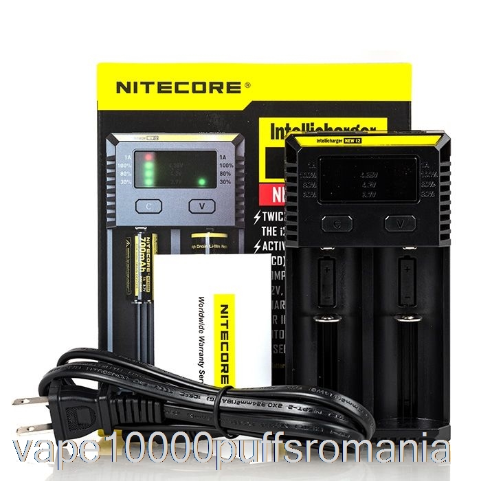 Vape Romania Nitecore I2 Incarcator Baterie (2 Locatii)
