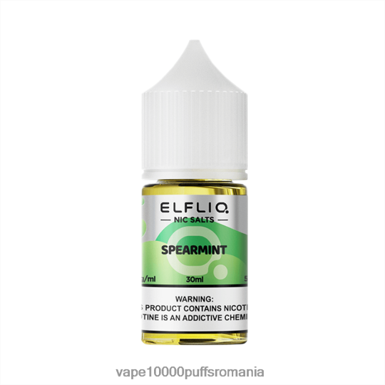 Vape Reincarcabil - ELFBAR ELFLIQ nic sare 30 ml Spearmint R6Z2RP29