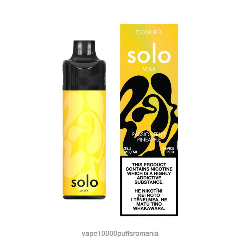 Vape Reincarcabil - Solo MAX trusa de pod ananas fructul pasiunii 2B26XR69