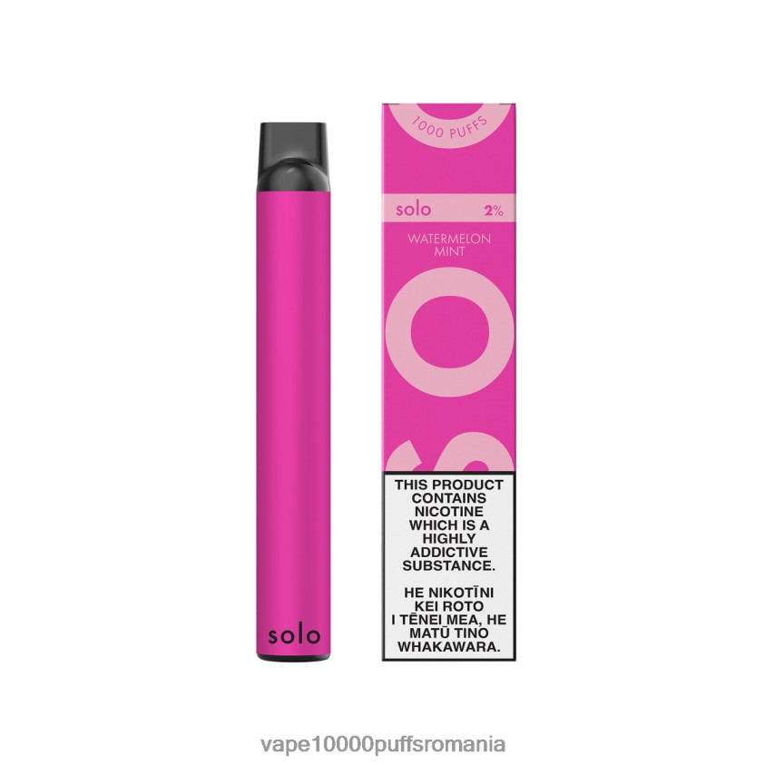 Vape 9000 Puffs - Solo vapa de unică folosință pepene verde menta 2B26XR2
