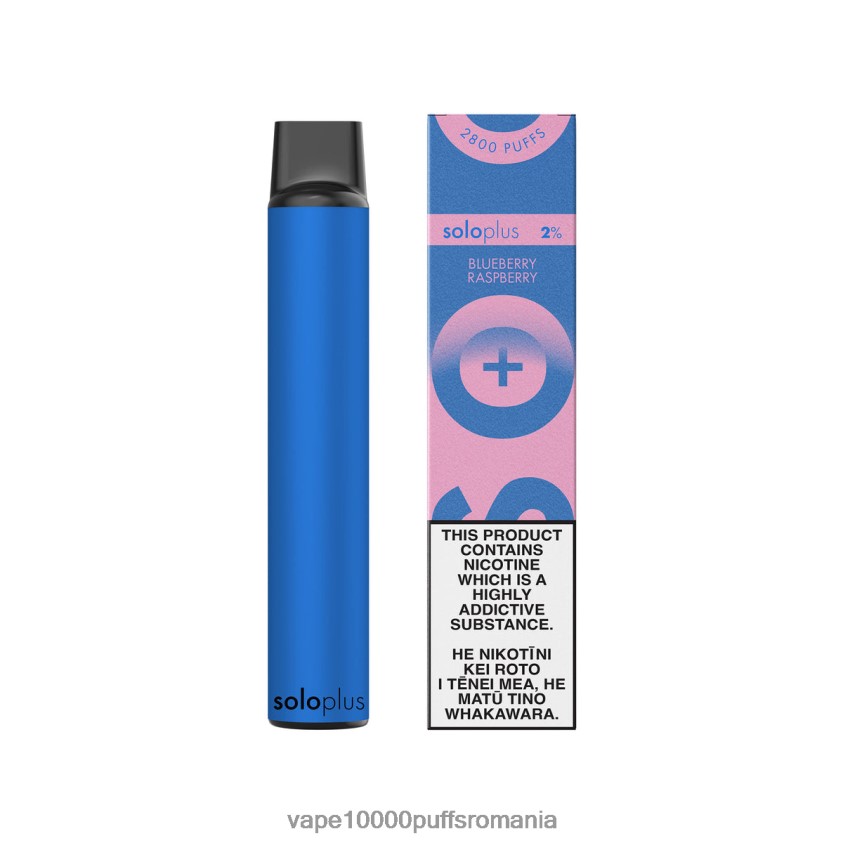 Vape Reincarcabil - Solo Plus colecție Vape Paradise de unică folosință afine zmeura 2B26XR39