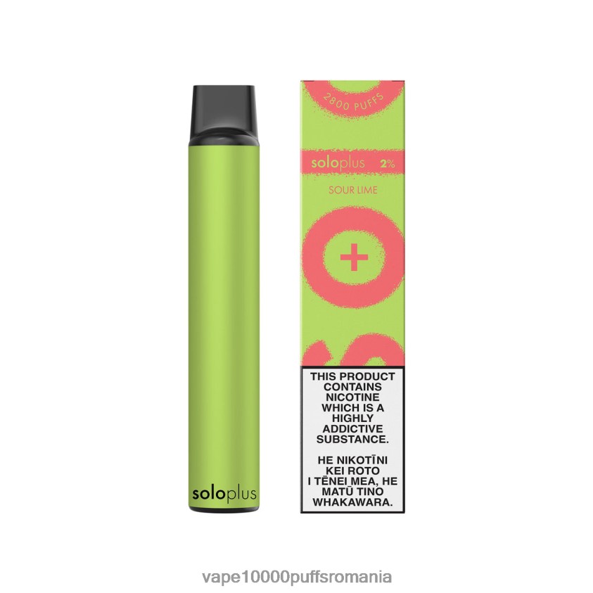 Vape Reincarcabil - Solo Plus vapa de unică folosință var acru 2B26XR34