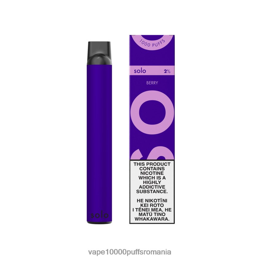 Vape Romania - Solo vapa de unică folosință boabe 2B26XR16