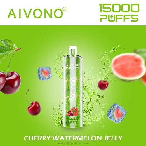 Vape 10000 Puffs Romania - Aivono FATMAN 15000 200020 jeleu de pepene vesel