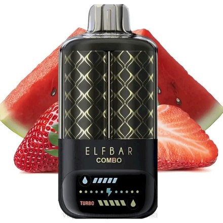 Vape 10000 Puffs Romania - Elf Bar Combo 25000 pepene verde și căpșuni X4P210