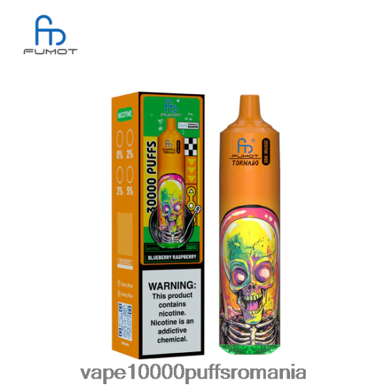 Vape 10000 Puffs Romania - Fumot Tornado 30k muzica afine zmeura VH00P85