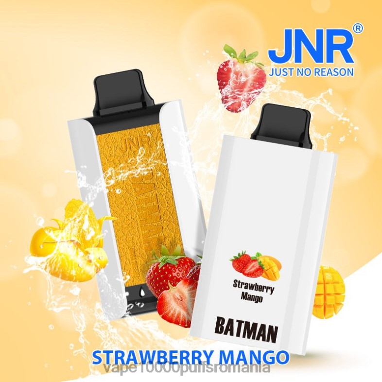 Vape 10000 Puffs Romania - JNR BATMAN 11000 mango cu capsuni JT0R610