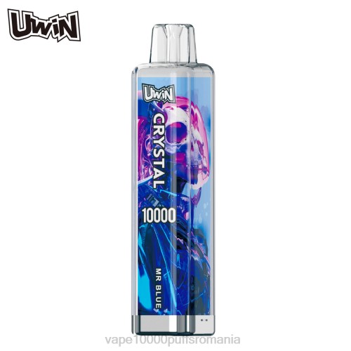 Vape 10000 Puffs Romania - UWIN CRYSTAL 10000 vape de unică folosință 2000380 domnule albastru