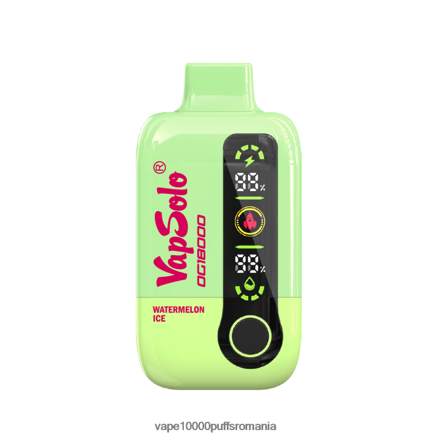 Vape 10000 Puffs Romania - VapSolo dg18000 gheata de pepene verde 22XNRP10