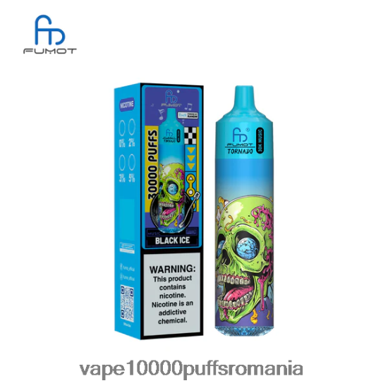 Vape 9000 Puffs - Fumot Tornado 30k muzica gheață neagră VH00P82