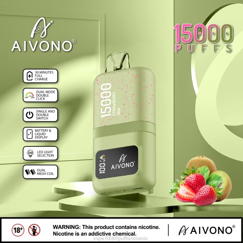 Vape Fara Nicotina - Aivono AIM magic 15000 200063 kiwi de căpșuni