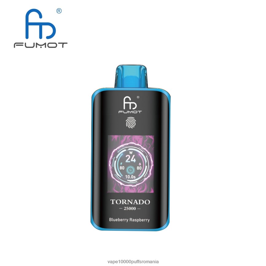 Vape Fara Nicotina - Fumot Tornado 25000 vape de unică folosință afine zmeura RF4ZBH3