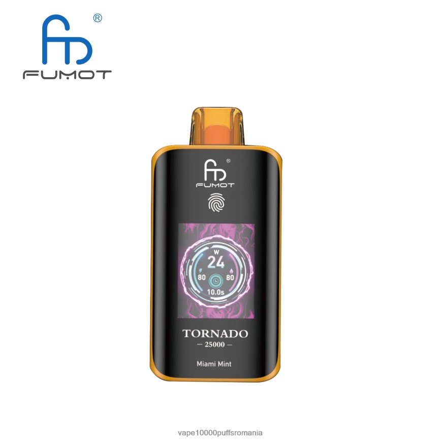 Vape Fara Nicotina - Fumot Tornado 25000 vape de unică folosință miami mint RF4ZBH8
