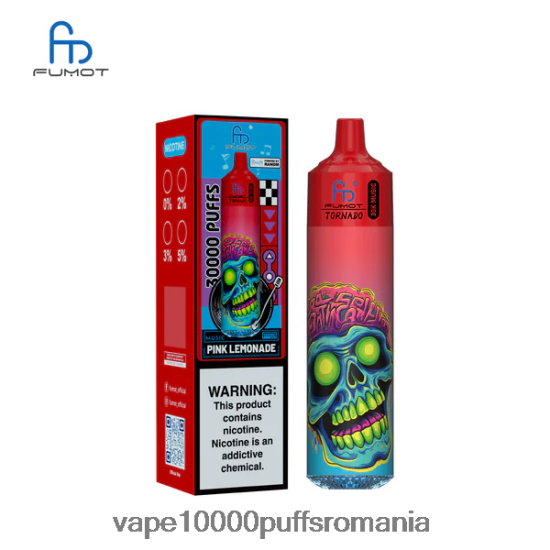 Vape Fara Nicotina - Fumot Tornado 30k muzica limonada roz VH00P823