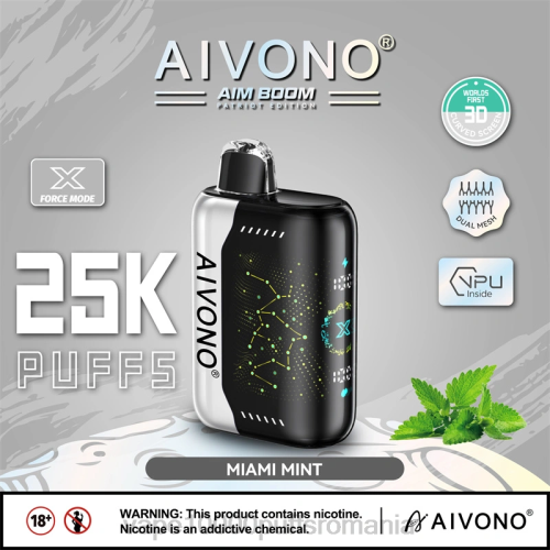 Vape Reincarcabil - Aivono AIM BOOM 25000 2000349 miami mint