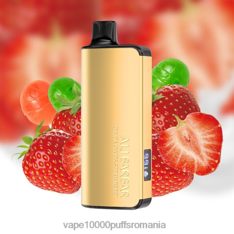 Vape Reincarcabil - Alibarbar Ingot 20000 vape de unică folosință chupa chups capsuni XV08J34