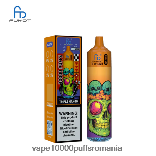 Vape Reincarcabil - Fumot Tornado 30k muzica triplu mango VH00P829