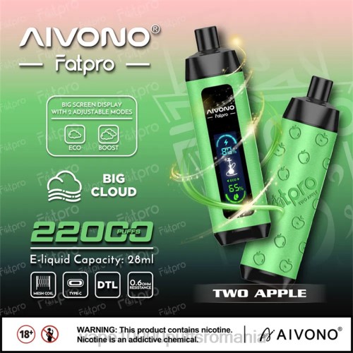 Vape Romania - Aivono Fatpro 22000 20001 doi mere