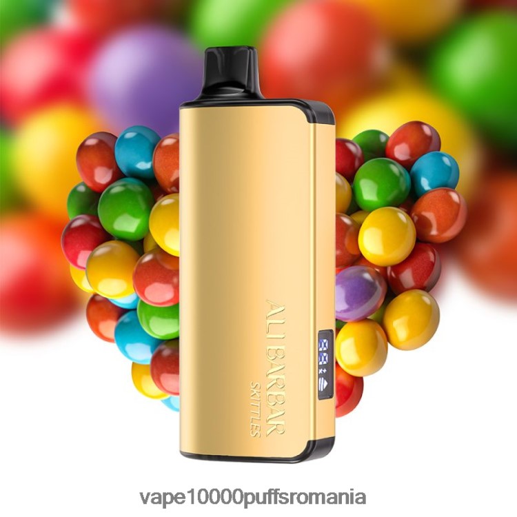 Vape Romania - Alibarbar Ingot 20000 vape de unică folosință bomboane curcubeu D2V6N641