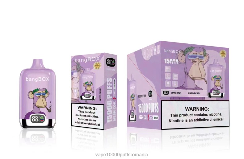 Vape Romania - Bang Box 15000 pufuri fructe de padure amestecate R8PF441