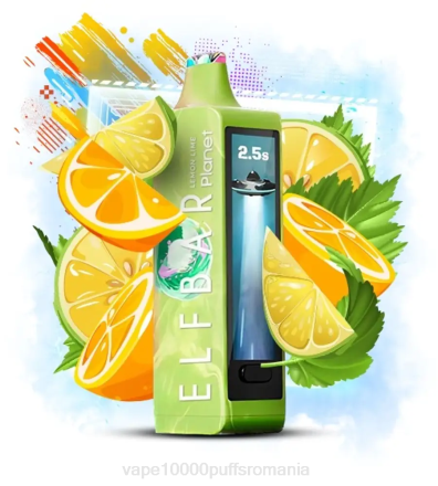 Vape Romania - Elf Bar Planet 25000 lămâie lămâie X4P216