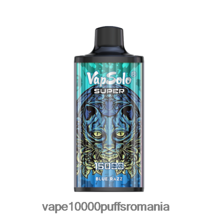 Vape Romania - Vapsolo SUPER vapa de unică folosință razz albastru D2V6N6126