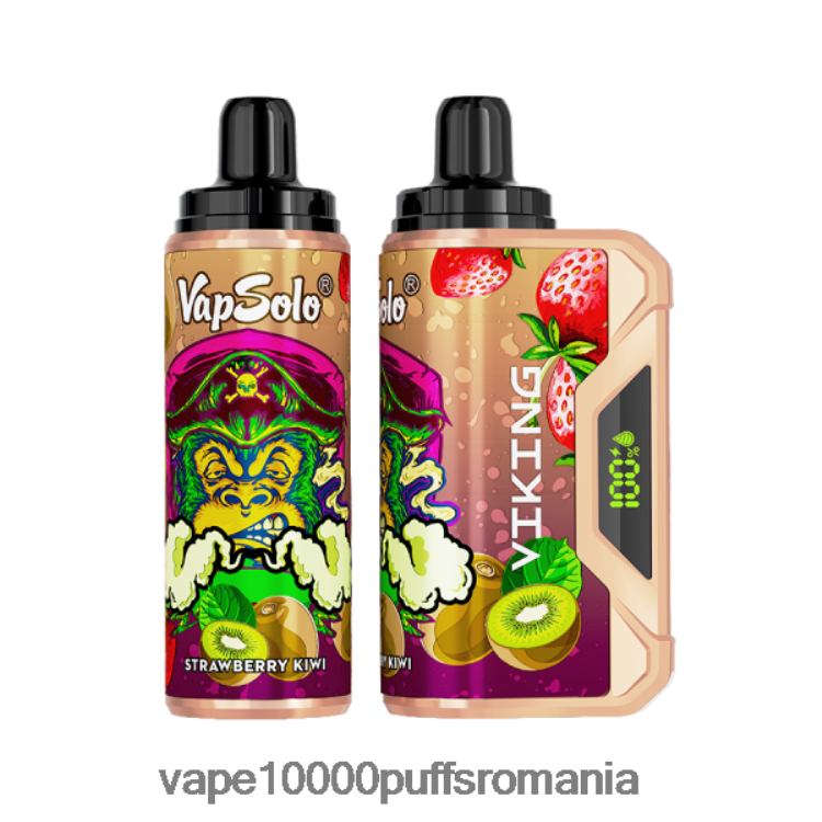 Vape Romania - Vapsolo VIKING vapa de unică folosință kiwi de căpșuni D2V6N6156