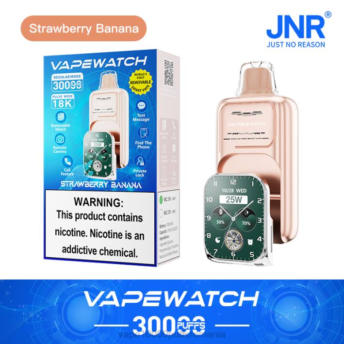 banană căpșuni JNR ceas vape Vape 9000 puffs -PFPT7