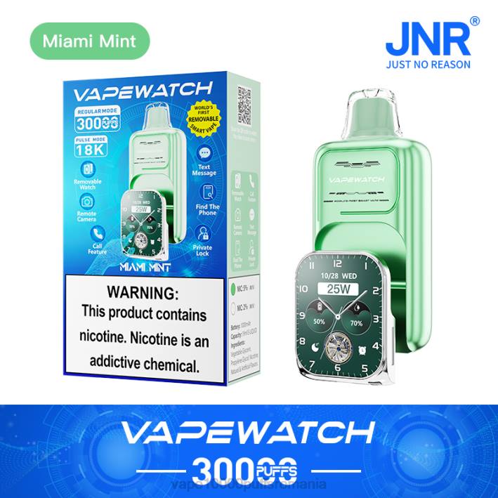 miami mint JNR ceas vape Vape fara nicotina -PFPT8