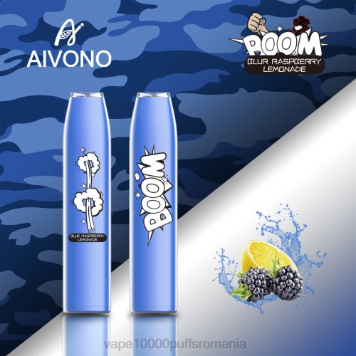 Vape 10000 Puffs Romania - Aivono AIM BOOM 600 2000355 limonada albastra de zmeura