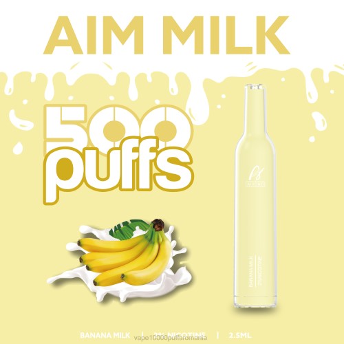 Vape 10000 Puffs Romania - Aivono AIM MILK 500 2000275 lapte de banane