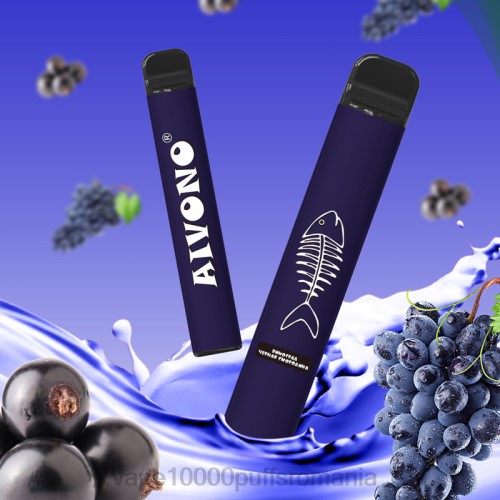 Vape Reincarcabil - Aivono AIM FISHBONE 600 2000284 coacaze negre de struguri