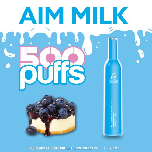 Vape Reincarcabil - Aivono AIM MILK 500 2000274 prăjitură cu brânză cu afine