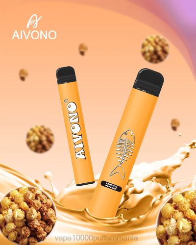 Vape Romania - Aivono AIM FISHBONE 600 2000286 floricele de porumb caramel