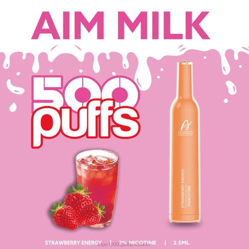 Vape Romania - Aivono AIM MILK 500 2000266 energia căpșunilor