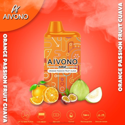 Vape 10000 Puffs Romania - Aivono AIM MAGIC 5800 țigară cutie de gură 200090 portocala fructul pasiunii guava