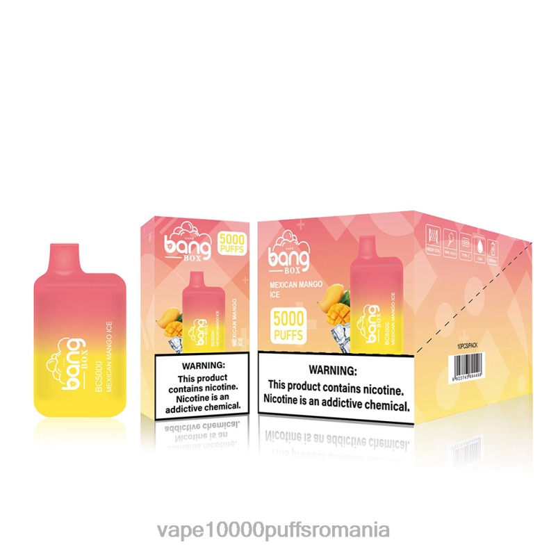 Vape 9000 Puffs - Bang Box bc5000 de unică folosință R8PF487