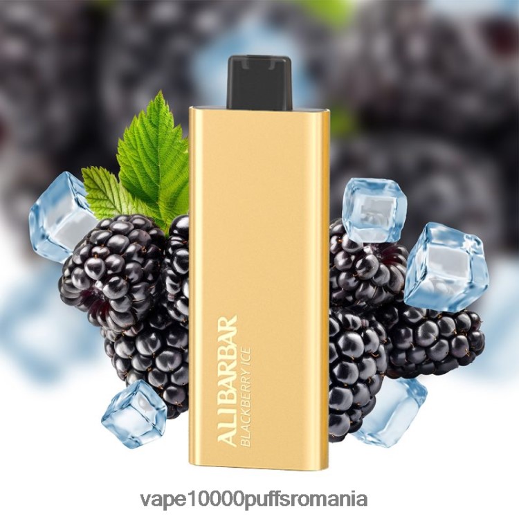 Vape Fara Nicotina - Alibarbar Pandora 7000 vape de unică folosință gheata de mure D2V6N668