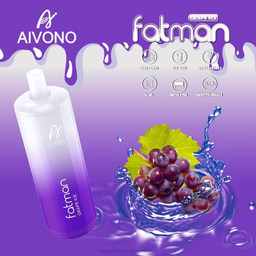 Vape Reincarcabil - Aivono FATMAN 6800 200024 gheață de struguri